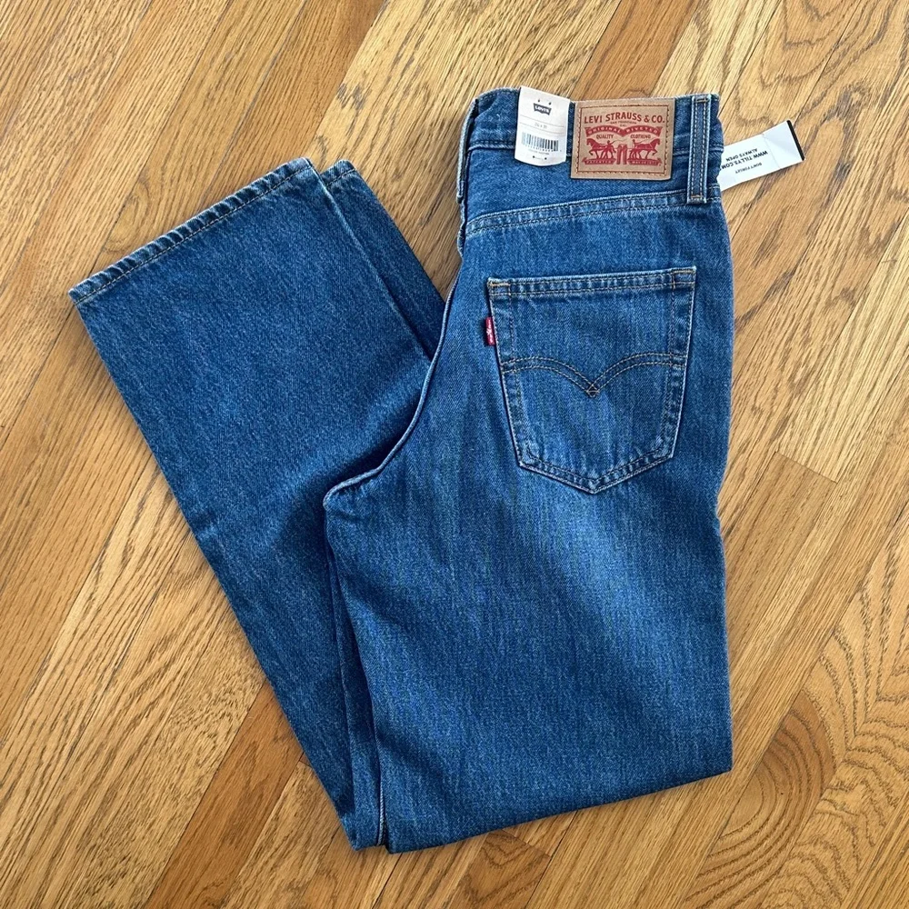NWT Levi's Womens 94 Baggy Wide Leg Jeans size 26 x 31 - Picture 1 of 6